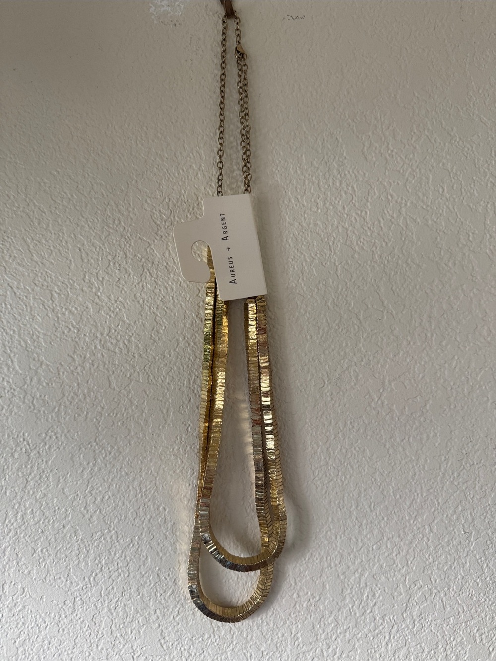 Gold Multi-Chain Statement Necklace